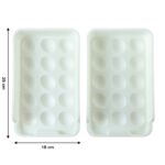 Plastic Egg Storage Tray Holder Set (2 Pc Set) - Image 6