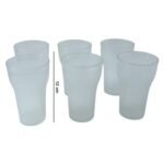 Prexo Unbreakable Plastic Drinking Water Glass (6 Pc Set, 300 ML Approx) - Image 6