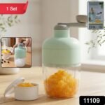 Manual Ice Crusher Shaved Ice Machine with Hand Crank (1 Set) - Image 2