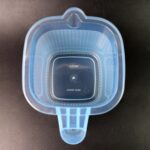 Plastic Transparent Bathroom Water Mug (4 pc / Mix colour / 1000 ML) - Image 4