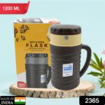 Stainless Steel Thermos Flask (Multiple Sizes): Travel Mug, Coffee, Tea (Leakproof) - Image 2