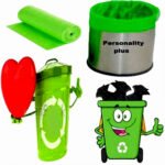 Bio-degradable Eco Friendly Garbage / Trash Bags Rolls (24x32 Cm / 1 Pc / Mix Color) - Image 2