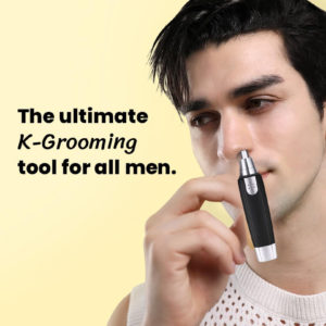 Sharp Steel Battery-Operated Ear and Nose Hair Trimmer - Image 2