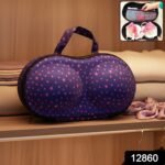 Premium Hard-Shell Bra & Lingerie Storage Travel Case (1 Pc) - Image 2