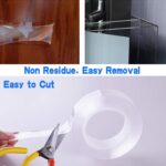 Double Sided Nano Adhesive Tape, 3 meter Washable Traceless Nano Gel Tape - Image 4