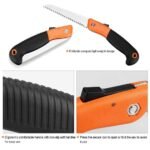 Folding Saw(180 mm) for Trimming, Pruning, Camping. Shrubs and Wood - Image 8