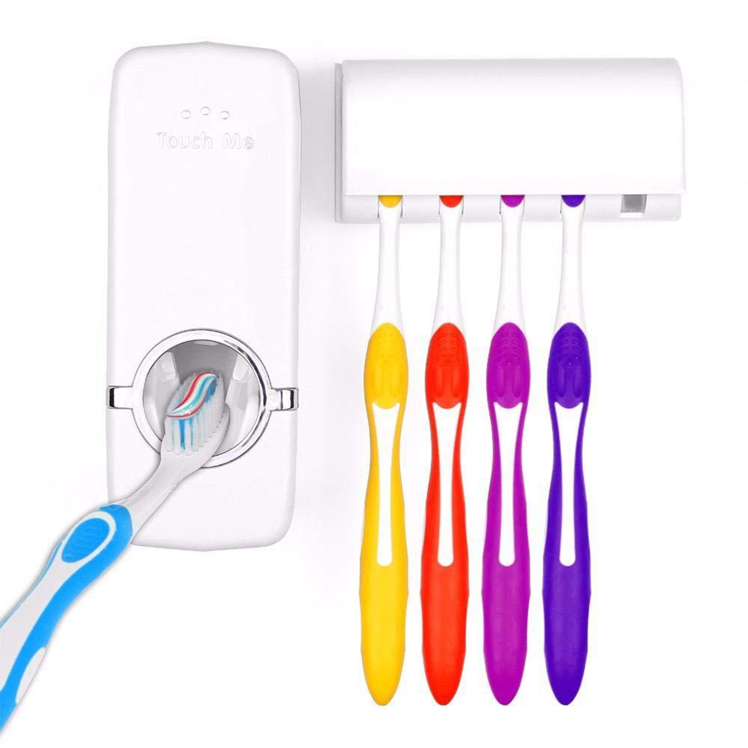 3_bf439c65-43f3-4e5b-a954-361129013ace Toothpaste Dispenser & Tooth Brush Holder - Image 1