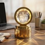 3D Crystal Ball LED Decorative Night Lamp with Goddess Design (1 Pc) - Image 4