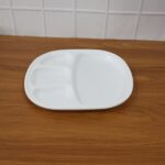 Plastic Large Compartment Dinner Plate / Thali with 4 Sections - Image 8