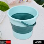 Water Bucket Folding High Capacity Foldable Hanging with Handle Bathroom Products - Image 2