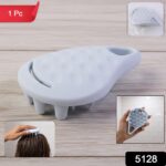 Premium Silicone Scalp Massager Shampoo Brush (1 Pc) - Image 2