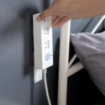 Self Adhesive No Hole Wall Mount, Reusable, Non Residue Plug Organizer - Image 6
