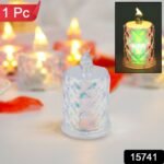Festive Lighting for Any Occasion: 1 Pack LED Tealight Candles, Diwali - Image 2