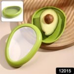 Green Oval Shape Vegetable Container Premium Fruits Saver Keeper (1 Pc) - Image 2