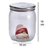 Plastic Mason Jar with Airtight lids (2000 ml) - Image 5