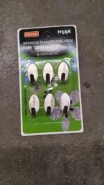 Self Adhesive Wall Hooks Set (6 Pc, Mix Design) - Image 10