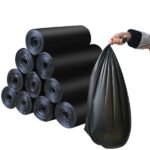 Garbage Bags Medium Size Black Colour (1 Pc / 24 x 32) - Image 3