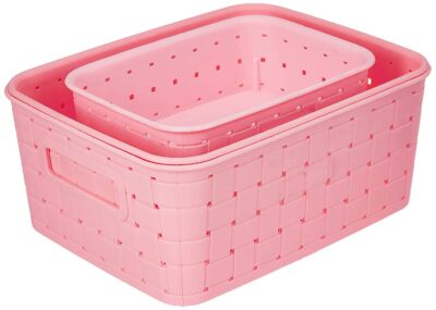 Smart Baskets for Storage(Set of 3) Sky Blue - Image 5