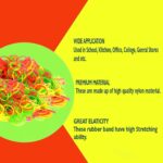 Strong & Reusable Rubber Bands – Multicolor for Office, Home & School Use - Image 6