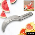 3-in-1 Watermelon Knife Set – Cantaloupe Slicer, Corer & Fruit Cutter - Image 2