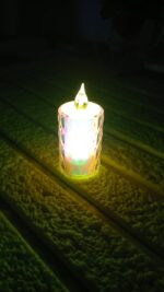 24 Pc Flameless and Smokeless Decorative Melting Candles LED Tea Light, Diwali - Image 8