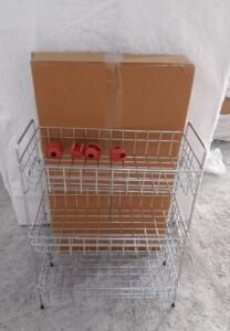 3-Tier Stainless Steel Kitchen Trolley - Image 10