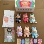 Plush Toy Cartoon Keychain with Hook Assorted Colorful Animal Design  1 Pc