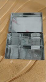 Multipurpose Stainless Steel Jewelry Storage Organizer Box 6 Compartments (1 Pc) - Image 8