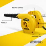 Amber High Power Electric Dust Cleaning Air Blower (1 Pc, 550W) - Image 7