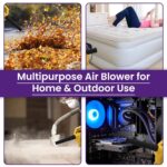 Amber High Power Electric Dust Cleaning Air Blower (1 Pc, 550W) - Image 8