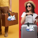 Airplane Shape Travel Identification Luggage Bag Tag (1 Pc) - Image 7
