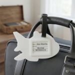 Airplane Shape Travel Identification Luggage Bag Tag (1 Pc) - Image 8