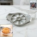 Heavy Duty Stainless Steel Apple Cutter & Slicer (1 Pc)