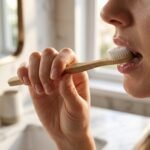 Eco Friendly Wooden Bamboo Toothbrush with Protective Travel Case 1 Pc - Image 4