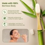 Eco Friendly Wooden Bamboo Toothbrush with Protective Travel Case 1 Pc - Image 7