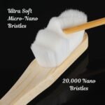 Natural Wooden Handle Tooth Cleaning Brush With Case (1 Pc) - Image 7