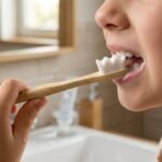 Natural Wooden Handle Tooth Cleaning Brush With Case (1 Pc) - Image 3