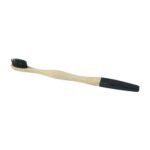 Natural Bamboo Toothbrush with Soft Charcoal Bristles (1 Pc) - Image 4
