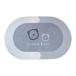 Anti Slip Quick Dry Bathroom Floor Mat (89x59 Cm) - Image 4