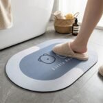Anti Slip Quick Dry Bathroom Floor Mat (89x59 Cm) - Image 5