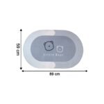 Anti Slip Quick Dry Bathroom Floor Mat (89x59 Cm) - Image 6