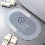 Anti Slip Quick Dry Bathroom Floor Mat (89x59 Cm) - Image 7