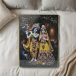 Premium Radha Krishna Decorative Wall Frame (1 Pc, 60x45 Cm) - Image 7