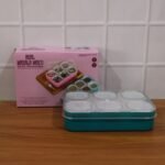 Plastic Real Masala Masti Box with 6 Compartments for Spice Storage - Image 9