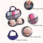 Premium Hard-Shell Bra & Lingerie Storage Travel Case (1 Pc) - Image 8