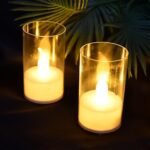 Flameless Candles with Transparent plastic Covers Set of 24 Pcs LED - Image 4