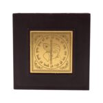 Golden Charan Paduka in Wooden Box – Spiritual Gift & Pooja Accessory - Image 5