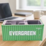 Container-Style Multi-Compartment Desk Organizer (1 Pc) - Image 4