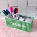 Container-Style Multi-Compartment Desk Organizer (1 Pc) - Image 6