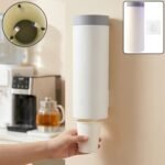 Wall Mounted Disposable Paper Cup Holder Storage Dispenser Box
